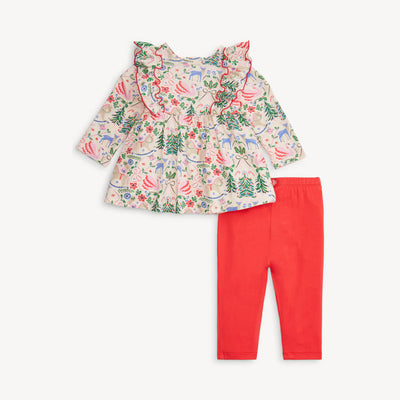 Sugar Plum Dreams Modal Dress and Legging Set