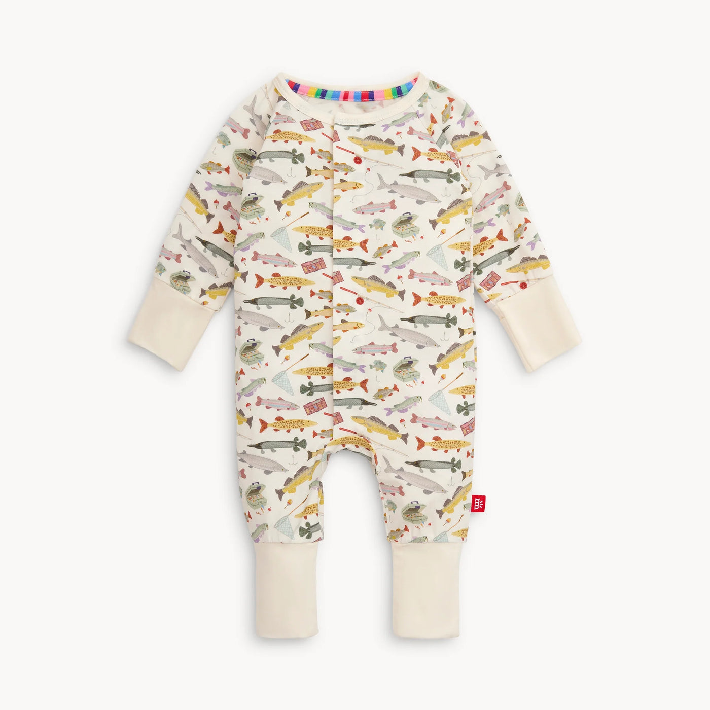 Reel Good Time Modal Magnetic Grow With Me Convertible Coverall
