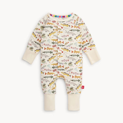 Reel Good Time Modal Magnetic Grow With Me Convertible Coverall