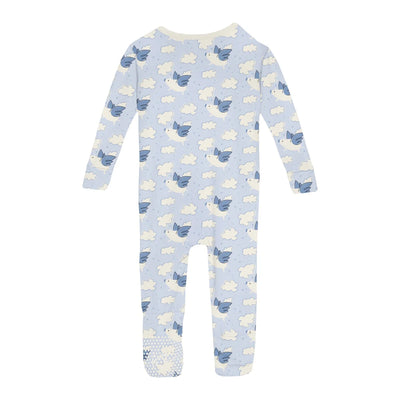 Dew Flying Pigs Print Convertible Sleeper with Zipper