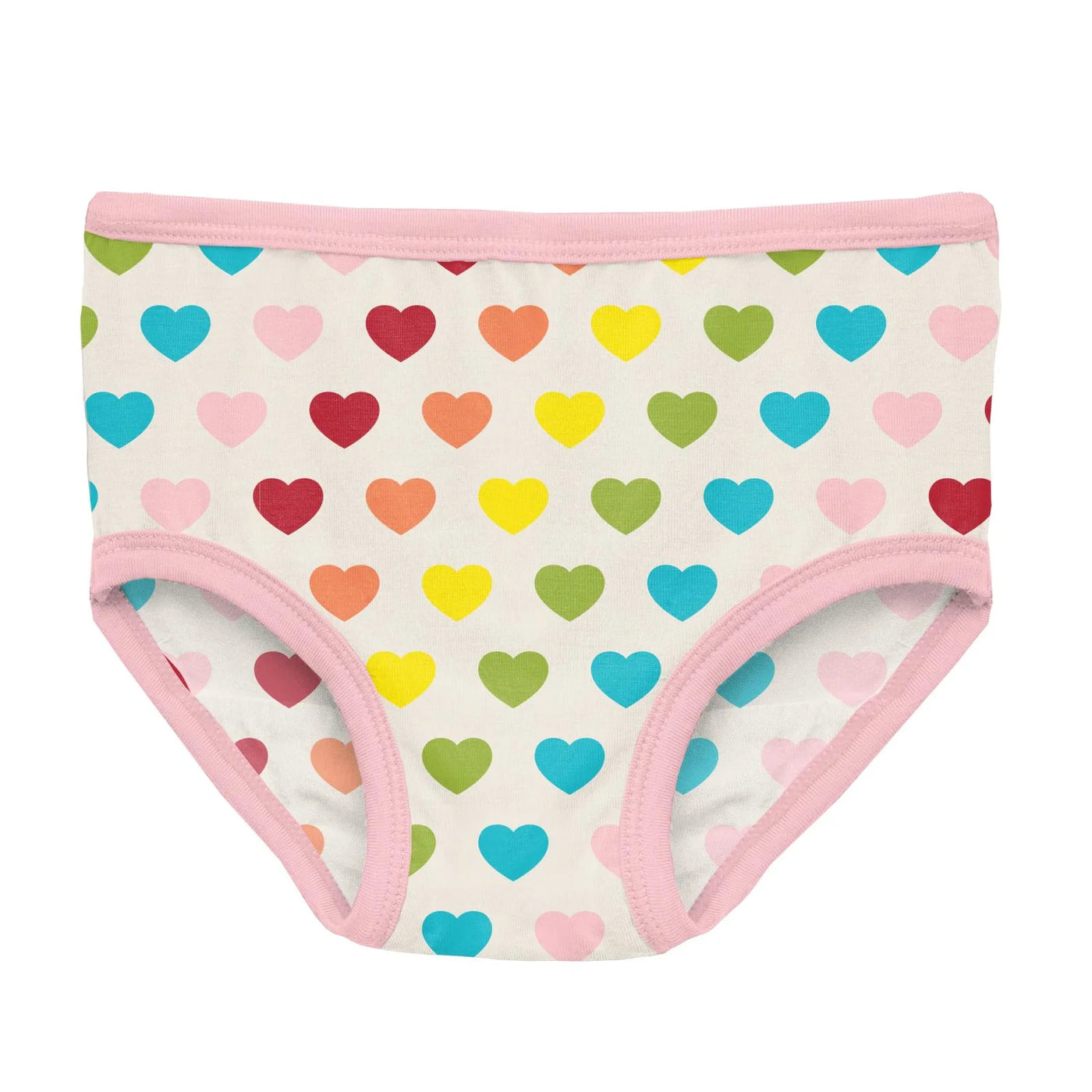 Rainbow Hearts Print Underwear