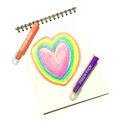 Fresh Pick Apple Scented Gel Crayons - Set of 6