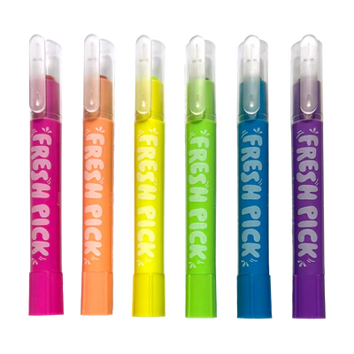 Fresh Pick Apple Scented Gel Crayons - Set of 6