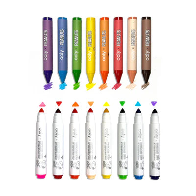 OOLY x Peanuts: Coloring Activity &  Sticker Kit