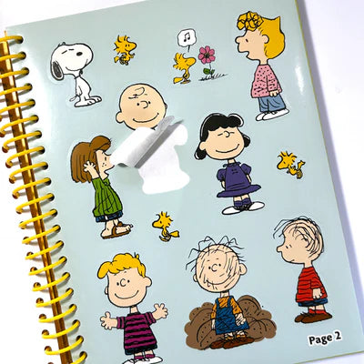 OOLY x Peanuts: Coloring Activity &  Sticker Kit