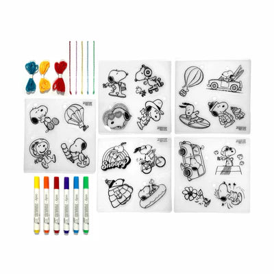 OOLY x Peanuts: D.I.Y. Shrink Art Kit