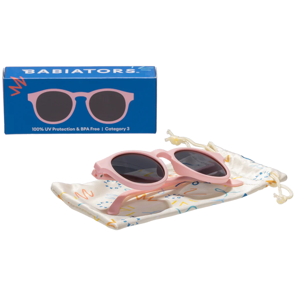 Ballerina Pink Keyhole Sunglasses