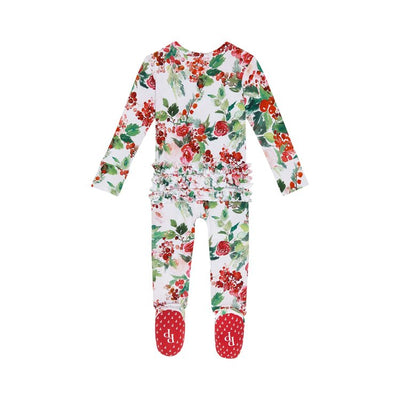 Beatrix Footie Ruffled Zippered One Piece