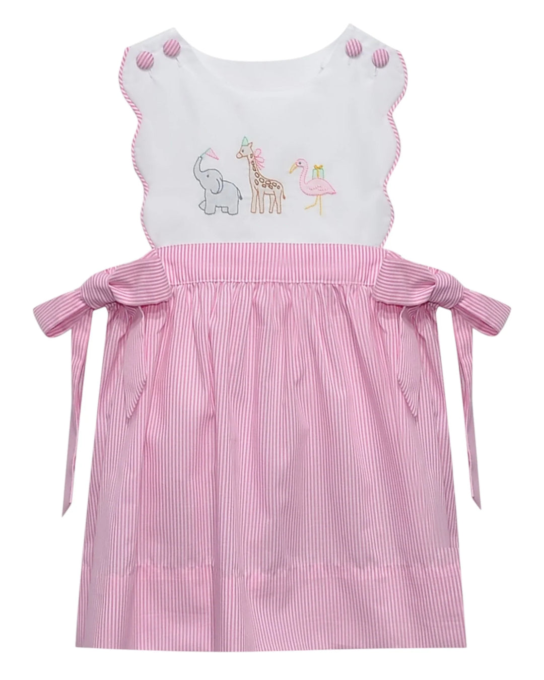 party animal birthday dress Animals Embroidered Greer Dress- Pink Stripe 4T Color:M-Light Blue this dress helps her prom dresses 2018 Opulessa Women's Elegant Backless