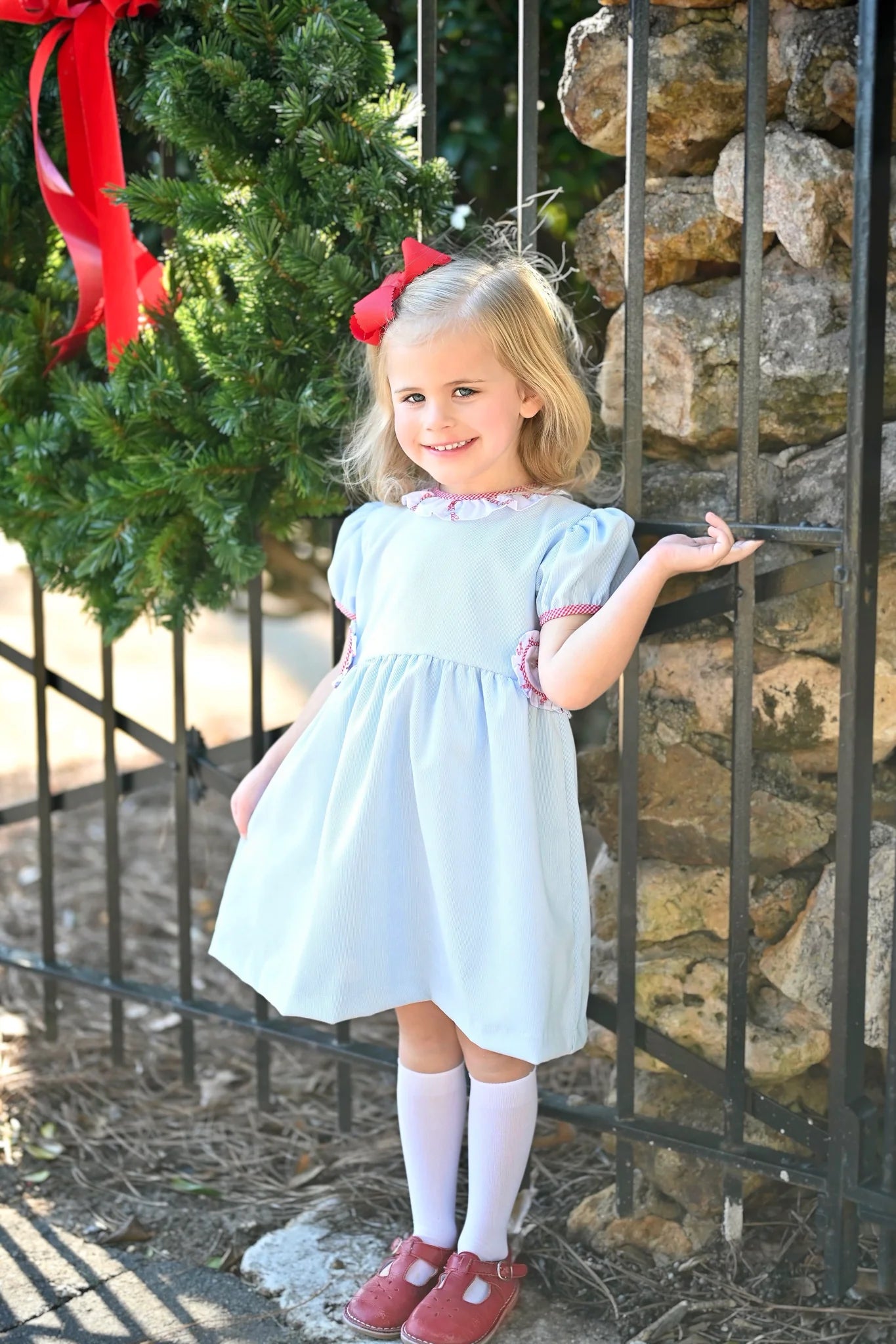 Candy Cane Tabitha Tab Dress