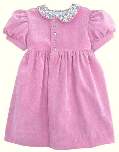 Pink Cord Ava Dress