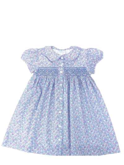 Ella Floral Smocked Dress