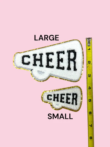 Large Cheer Patches