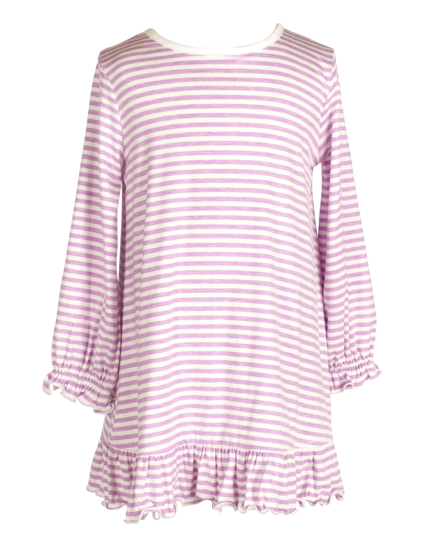 Liza Leisurewear Purple Stripes