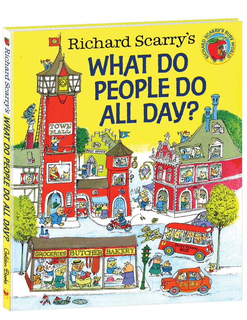 Hardcover What Do People Do  All Day? Book