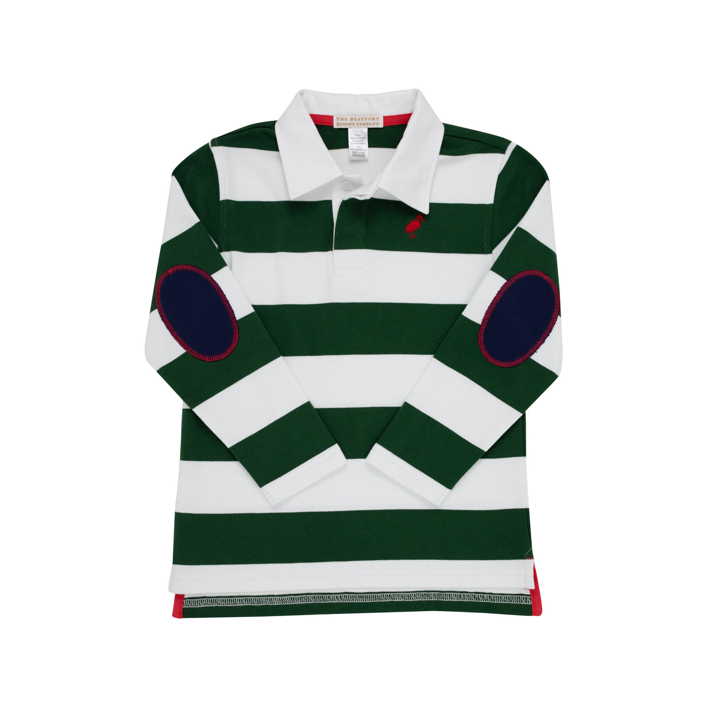 Grier Green Stripe Rollins Rugby Shirt