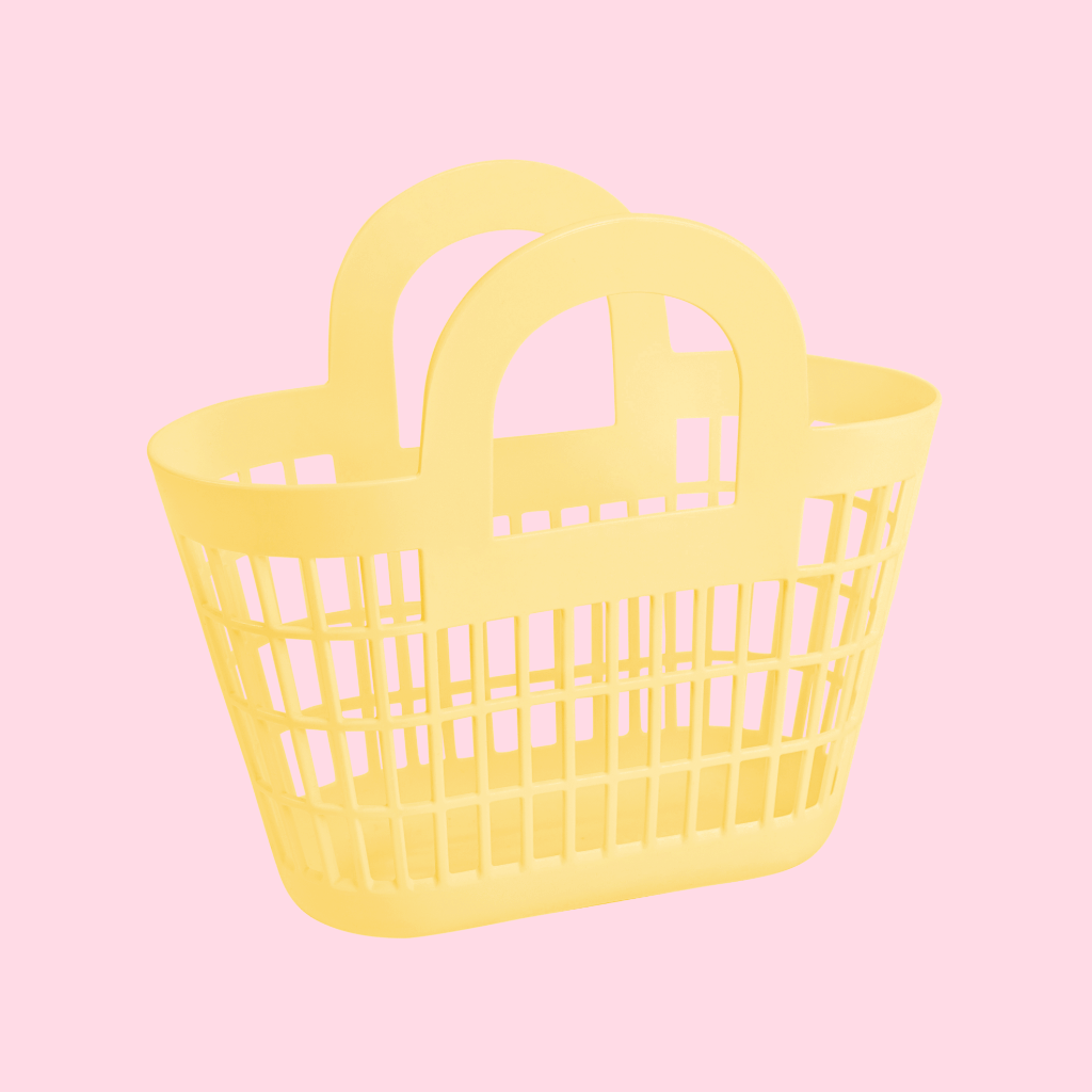 Yellow Rosie Basket