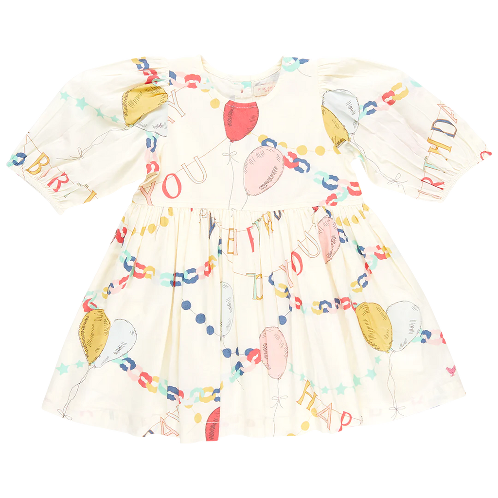 Pink Chicken Girls' Brooke Poplin Dress - Little Kid - Multi - Size 6