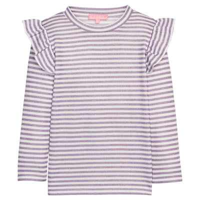 Sadie Top - Sugarplum Stripe