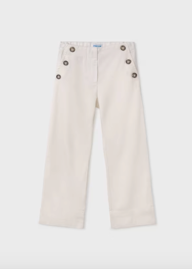 Off White Culotte Pants