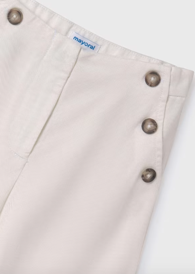 Off White Culotte Pants
