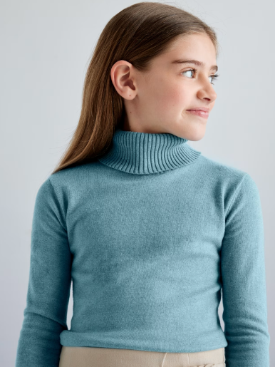 Lake Heather Basic Turtleneck Sweater