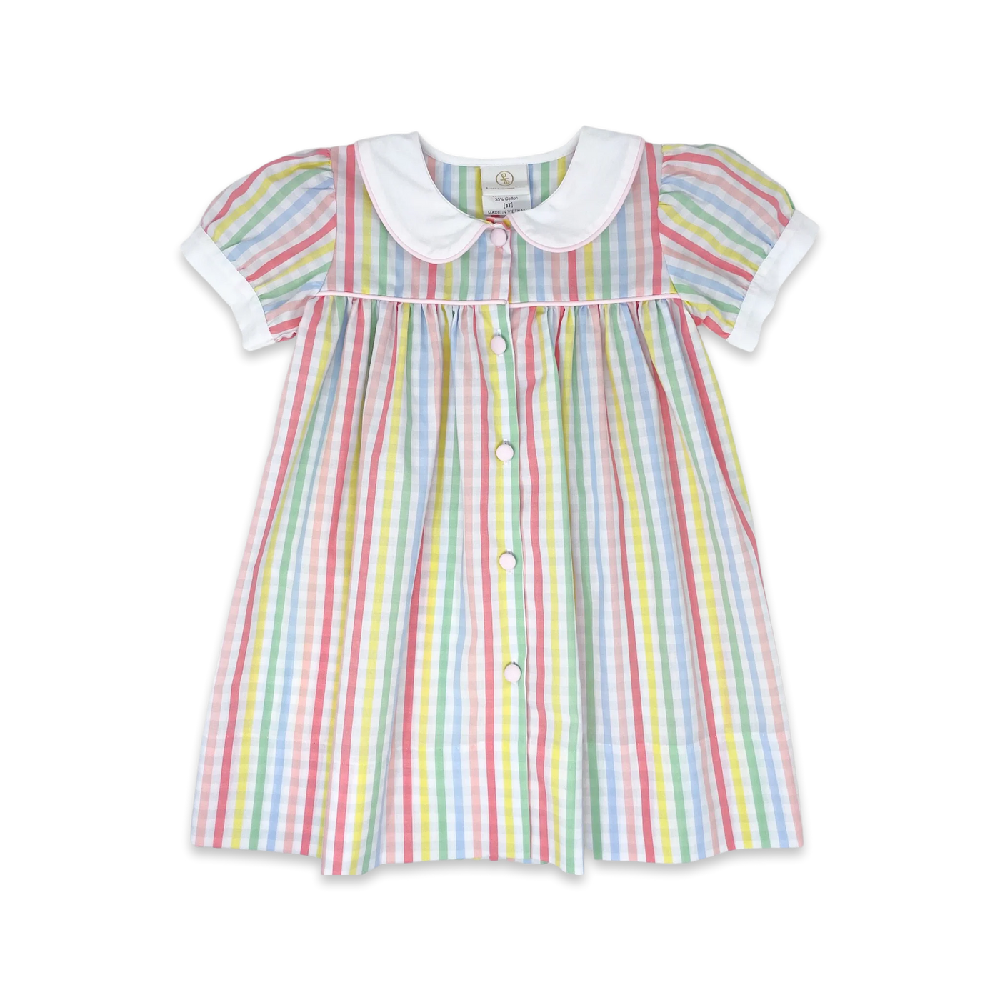 Rainbow Stripe Breccan Dress
