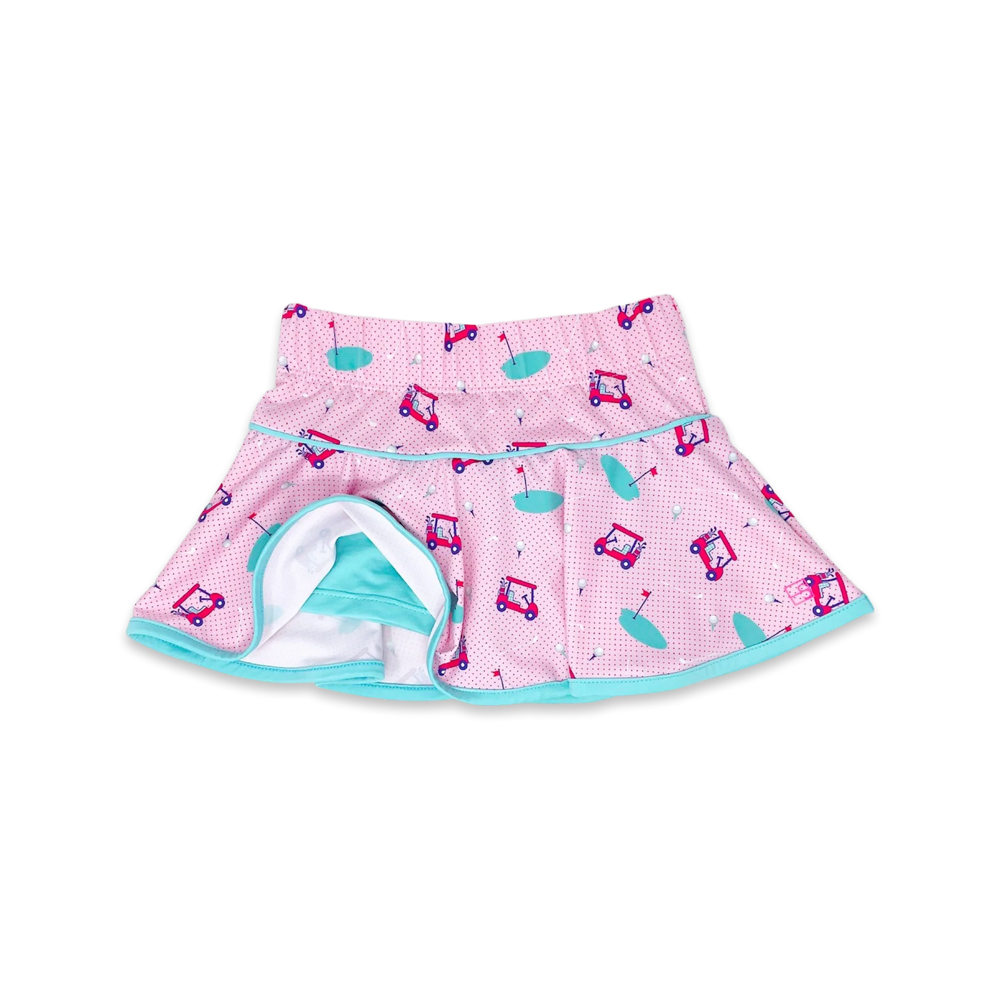 Quinn Skort- Hole in One, Totally Turquoise