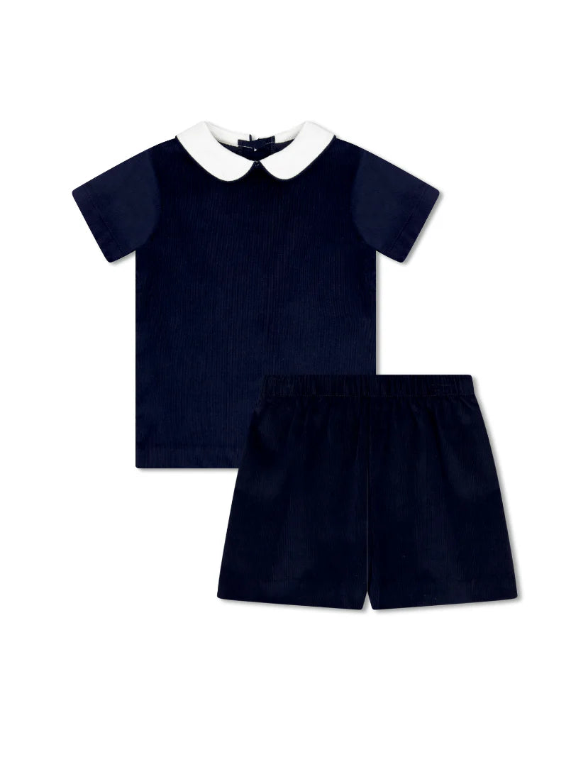 Sibley Short Set - High Point Navy Corduroy