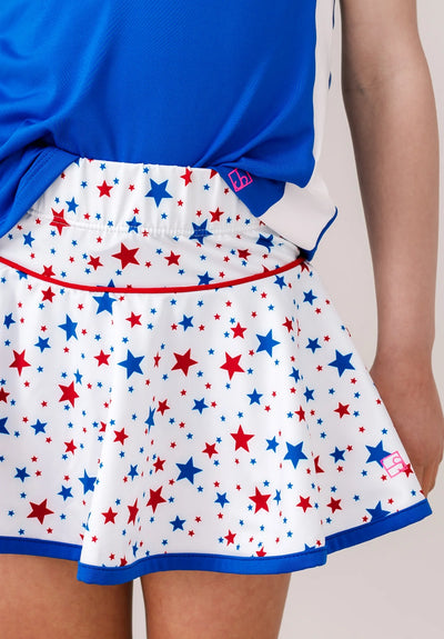 A Star Is Born, Candy Apple Red, Resort Royal Quinn Skort