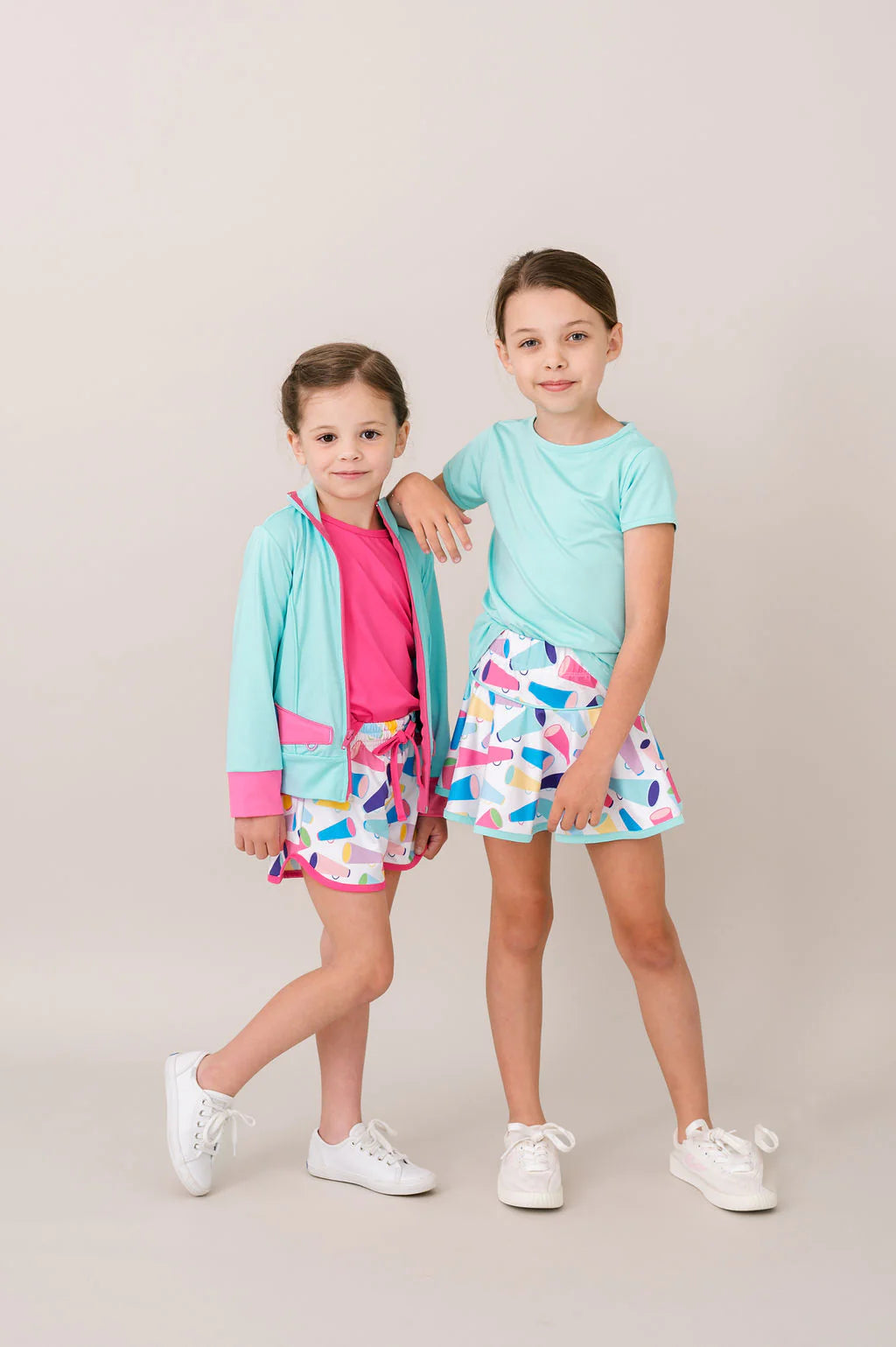 Two Four Six Eight, Totally Turquoise Quinn Skort