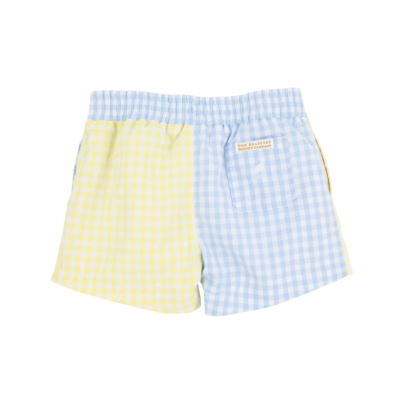 Buckhead Blue Gingham and Lake Worth Yellow Gingham Sheffield Shorts