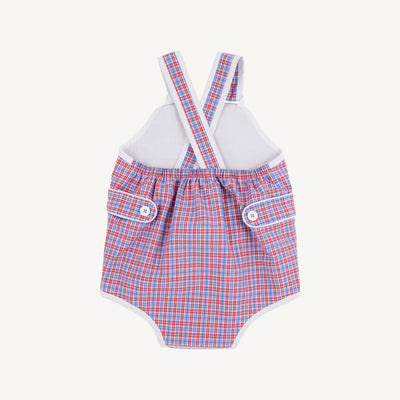 Lawn Party Plaid Skipper Sunsuit