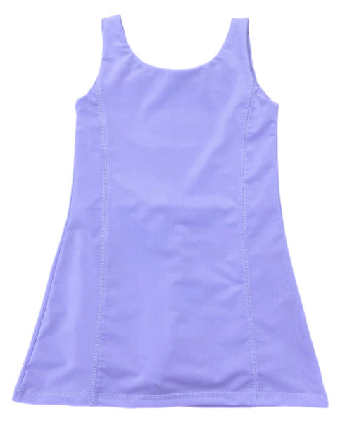 Athleisure Straight Tennis Dress- Lavender