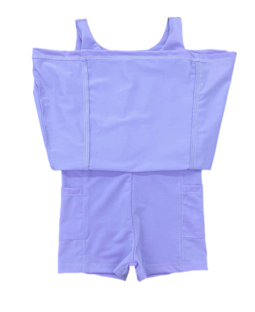 Athleisure Straight Tennis Dress- Lavender