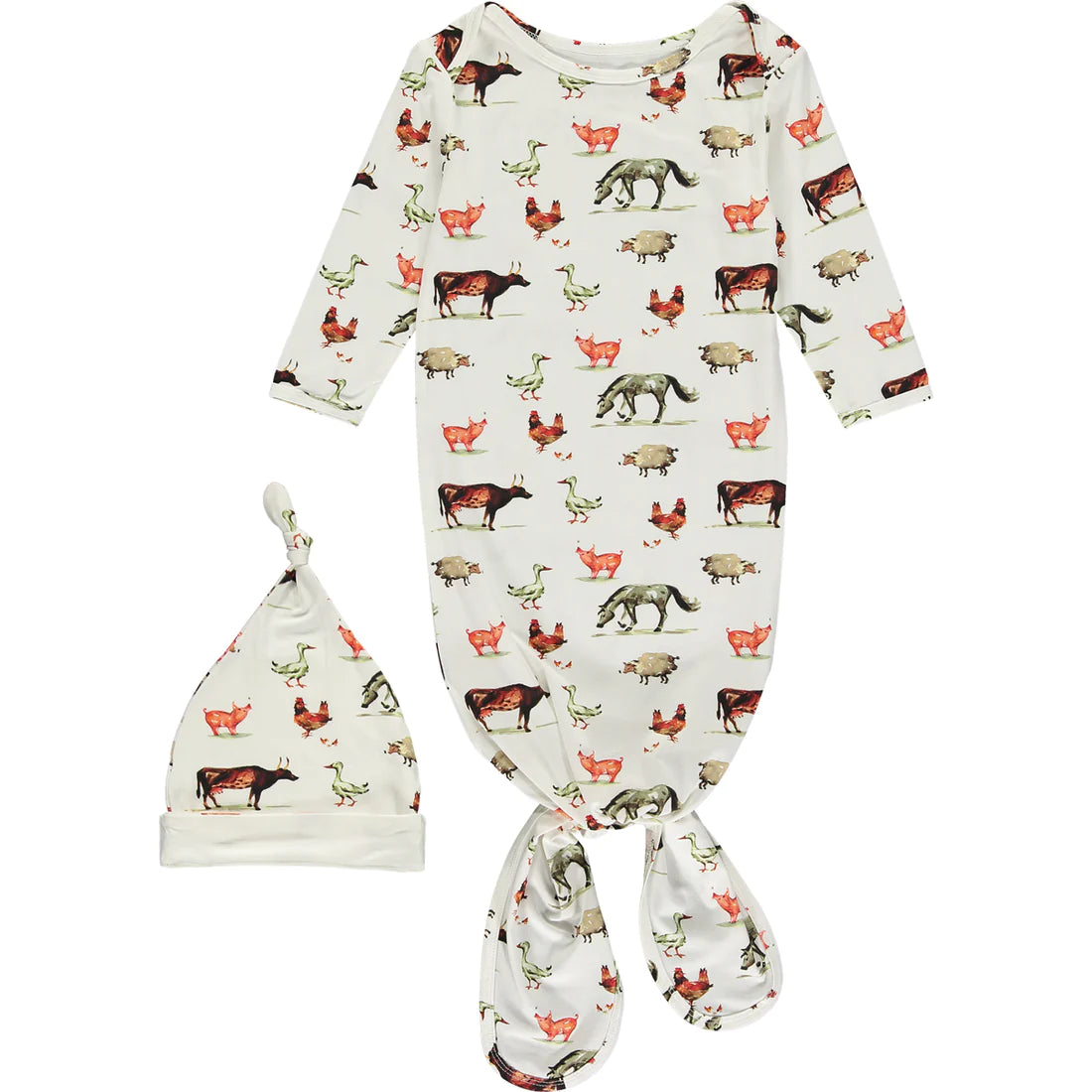 On the Farm Critters Gown