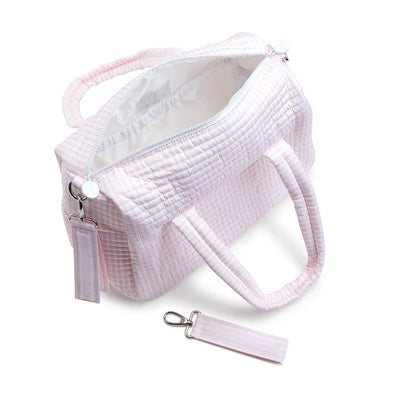 Teddy Bear Quilted Stroller Bag