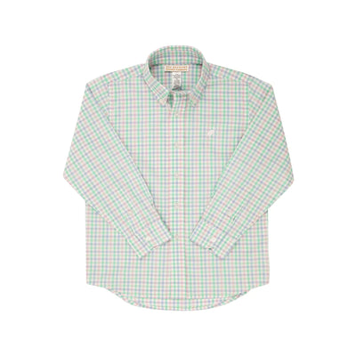 Sir Proper's Preppy Plaid Dean's List Dress Shirt