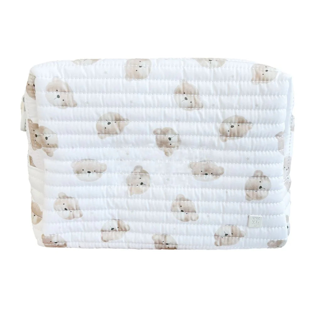 Teddy Bear Quilted Everyday Bag