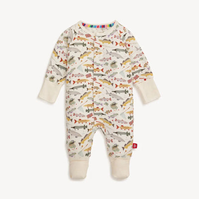 Reel Good Time Modal Magnetic Grow With Me Convertible Coverall