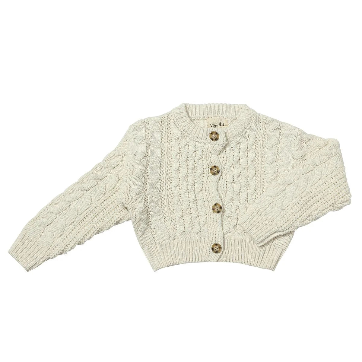 Ivory Knit Evelyn Cardigan