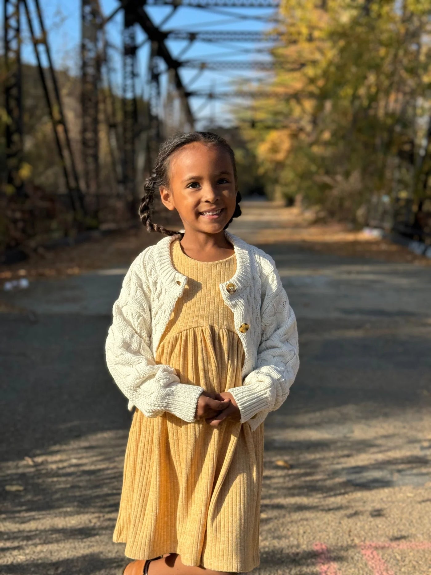Ivory Knit Evelyn Cardigan