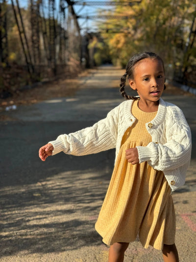 Ivory Knit Evelyn Cardigan
