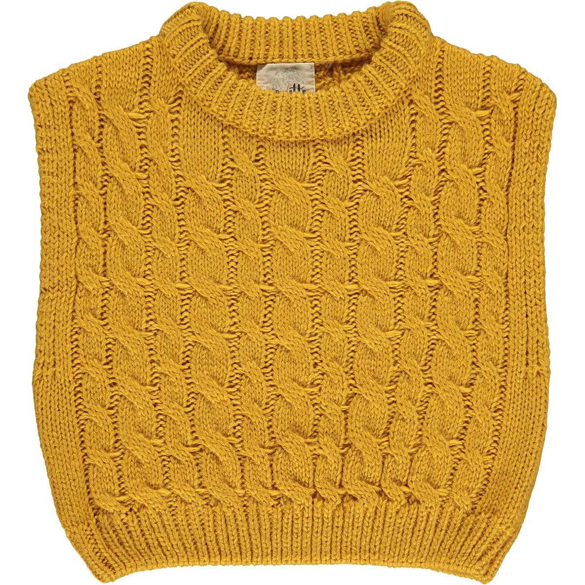 Gold Ruth Sweater Vest
