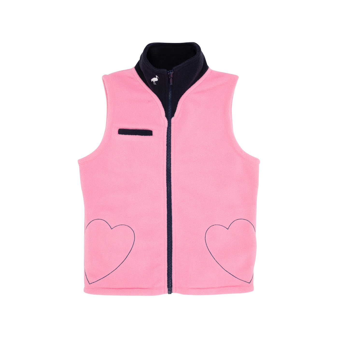 Hamptons Hot Pink Fleece Van Camp Vest