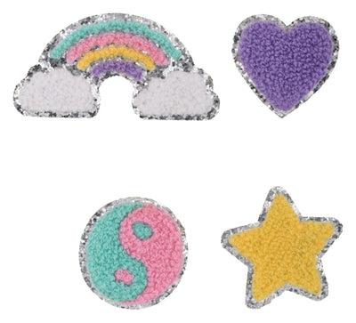 Sparkle Skies Sticker Patch Set (Adhesive Backing)