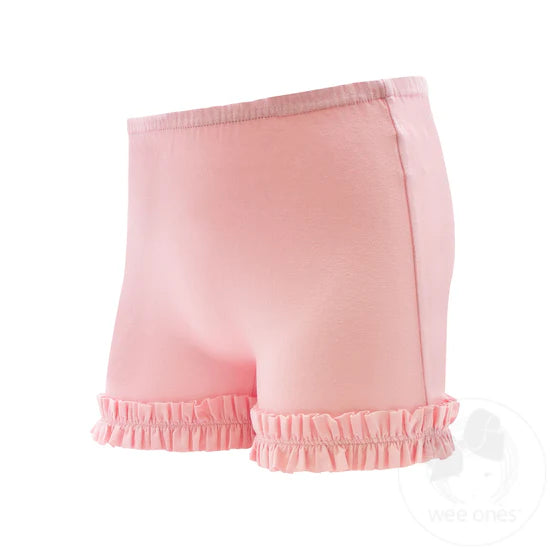 Ruffle WundershortsTM in Light Pink