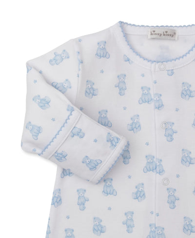 Light Blue Teddy Bear Time Converter Gown