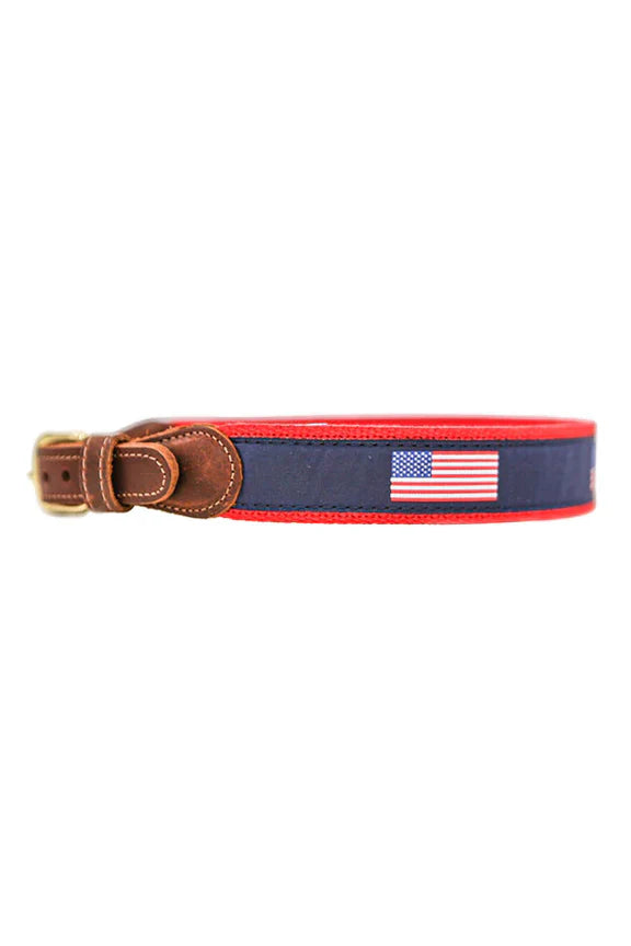 Flags on Navy Belt