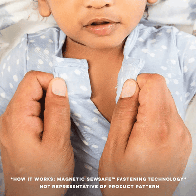 Best Fur End Modal Magnetic Parent Favorite Footie with Ruffle